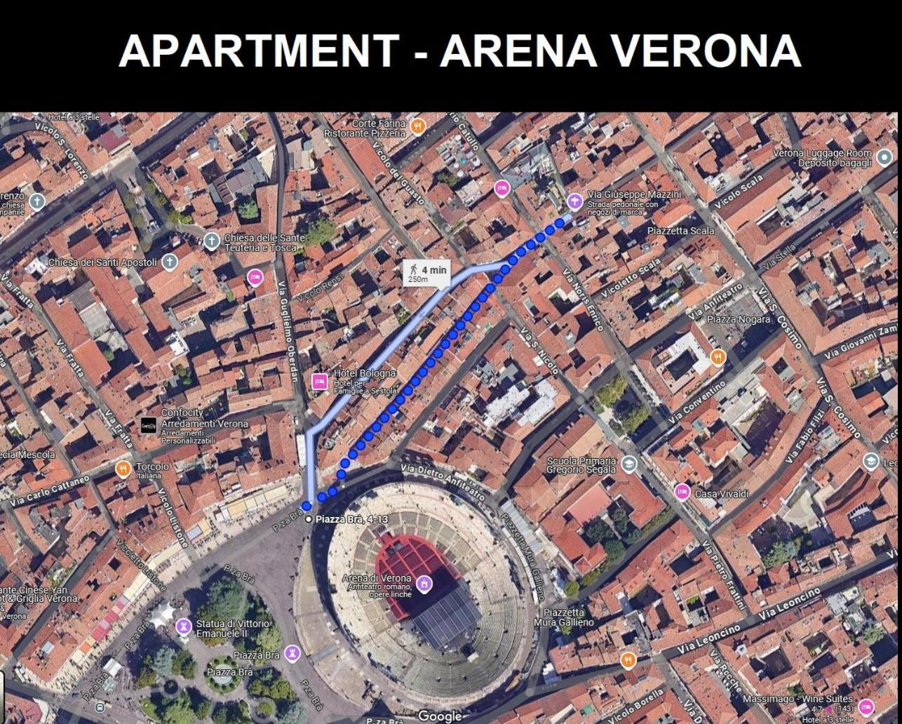 Arena Suite Mazzini Verona Centro מראה חיצוני תמונה