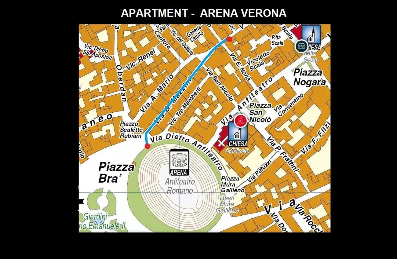 Arena Suite Mazzini Verona Centro מראה חיצוני תמונה